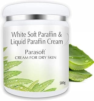 Parasoft White Soft Paraffin & Liquid Paraffin Cream for Dry Skin | Parent (500g)