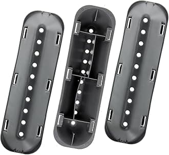 SPARES2GO 10 Hole Drum Paddle Lifter Arms for Indesit Washing Machines (183mm x 53mm, Pack of 3) - Fitment List A