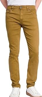 Victorious Men's Skinny Fit Color Stretch Jeans