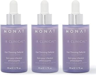 MONAT IR Clinical™ Hair Thinning Defense Serum – 3-Month Supply – Nourishes Scalp, Reduces Breakage, Boosts Hair Density, and Supports Thicker, Fuller-Looking Hair with Lightweight, Non-Greasy Formula