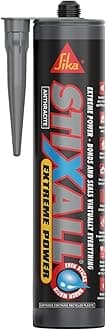 Sika Stixall – Extreme Power Sealant and Adhesive – Waterproof – Anthracite – 290ml