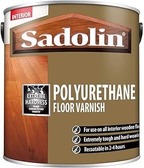 Sadolin Polyurethane Floor Varnish 2.5 litre Satin