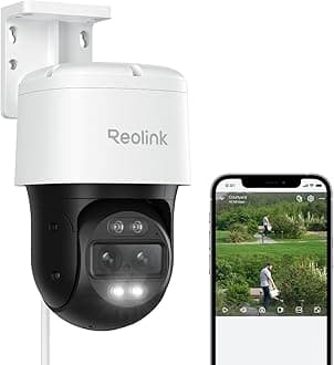 REOLINK PTZ Security Camera 360 Camera with Dual-Lens Trackmix PoE