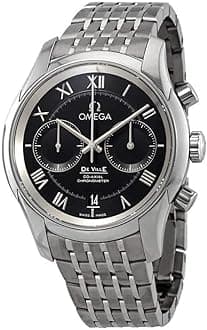Omega De Ville Co-Axial Chronograph Automatic Chronometer Black Dial Men's Watch 431.10.42.51.01.001