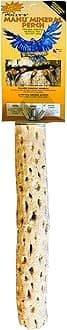 Manu Mineral Perch for Parakeets, Cockatiels, Macaws, Amazons (X-Large)