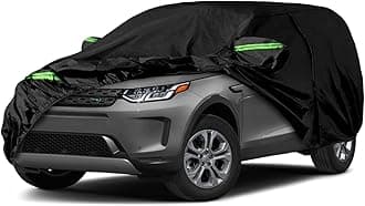Waterproof Car Cover Replace for 2014-2025 Land Rover Discovery Sport, 6 Layers All Weather Car Covers with Zipper Door & Windproof Bands for Snow Rain Dust Hail Protection (Discovery Sport)