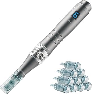 Derma Roller Pen for Women Men, Microneedles Pen Derma Roller kit- 0.25 mm