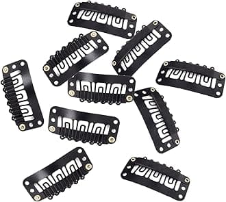 INSIME Dupatta Clips for brides dupatta pin | Hair wig clips for Women Men Hair extensions clip | Dupatta pins for tucking dupatta on head | Bridal dupatta setting clip Chunni dupatta grip clips