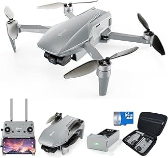 Contixo F36 GPS Drone with 4K Camera, 3-Axis Gimbal Stabilizer, 2 Miles Long Range, 25 Min Flight, Optical Flow, Brushless Motors, Follow Me, One Key Return FPV Drones, No FAA Registration Needed