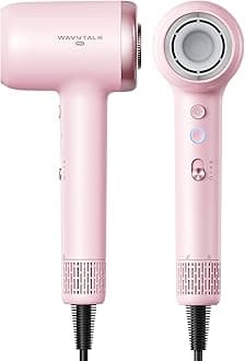 Hair Dryer, Wavytalk Turblow Pro Fast Drying Blow Dryer, High Speed Hair Dryer for Women with 110,000 RPM, Pro Negative Ions for Reduces Damage, Frizz Smoothing, 3 Speeds &3 Temps, One Cool Shot, Pink