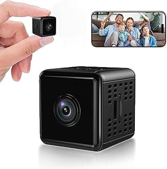 Hidden Cameras -WiFi Wireless -Nanny Cam -1080P HD Security Camera-Best Mini -Car Cameras for Surveillance-Surveillance Camera with Motion Detection and Night Vision