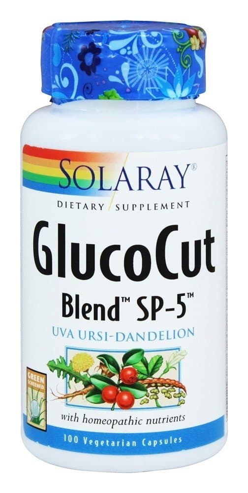 Solaray GlucoCut Blend SP-5-100 Capsules