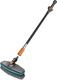 Cleansystem Wash Set with 90 cm handle S and handled brush soft: Practical cleaning set, ideal for effective washing of larger, sensitive surfaces, cleaning tabs (18826-20)