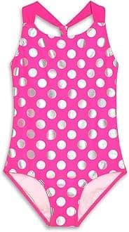 CinCili Girls One Piece Swimsuits Crossback Swimwear Beach Bathing Suit 3-14 Years