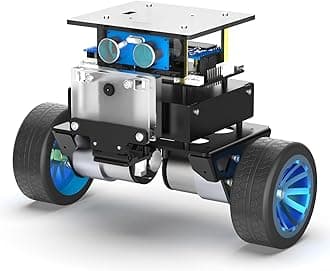 STM32 Self-Balancing Car,2WD Robot Chassis Kit,with AI Vision Module,Color Recognition AI Technology,Suitable for STEAM Electronic Projects