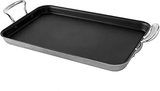 Nordic Ware 2 Burner High Sides Griddle 11 by 18-Inch