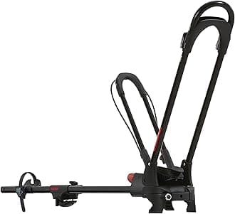 Yakima Rooftop Bike Rack Mount, Heavy-Duty Car & SUV Roof Carrier, FrontLoader, Black
