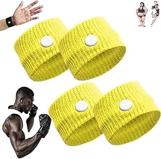 Weimax Sugar Control Wristband,Blood Sugar Control Wristband,Healthify Sugar Control Therapeutic Wristband for Everyone (Yellow-2Pairs)