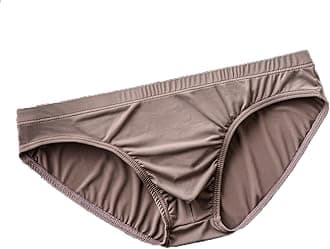 Briefs for Men Low Rise Stretch Seamless Breathable Underpants Athletic Solid Brief Soft Comfortable Fit Underwear