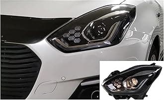 Headlight Assembly Car Headlamp Car Lights For Suzuki For Swift LED Headlight 2017 2018 2019-2020 Head Lamp Drl Projector Lens Automotive Accessories(Lhd)