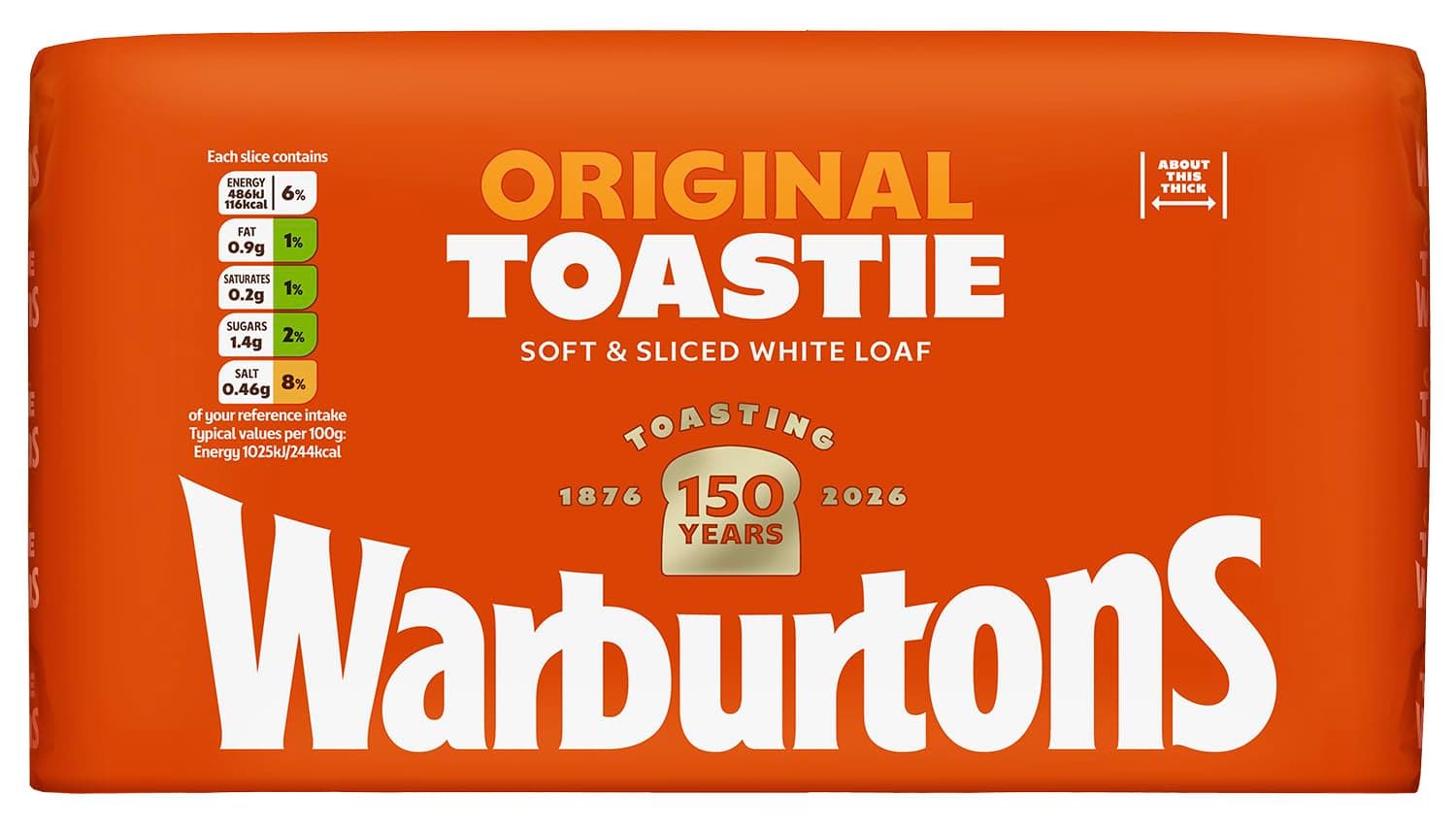 Warburtons Original White Toastie
