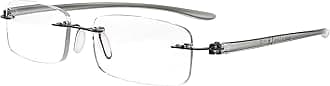 Eyekepper Reader Small Lens Rimless Reading Glasses Men Women