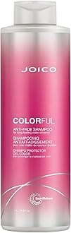 Joico Colorful Anti-Fade Shampoo | For Color-Treated Hair | Preserve Hair Color & Vibrancy Long-Term | Boost Shine & Reduce Breakage | Sulfate Free | With Camellia Oil & Pomegranate Extract