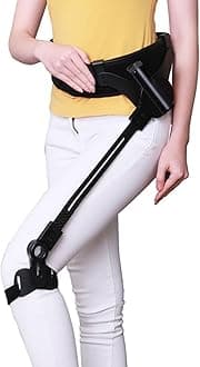 Lower Limb Assistance Walking Aid, Bionic Body Power Walking Aids Rehabilitation Training Leg Walking Training for Adults Elderly(Left,Medium)