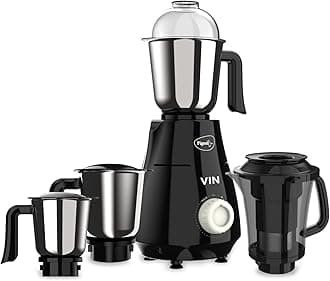 Pigeon by Stovekraft VIN 750 W Mixer Grinder with 4 Multipurpose Jars