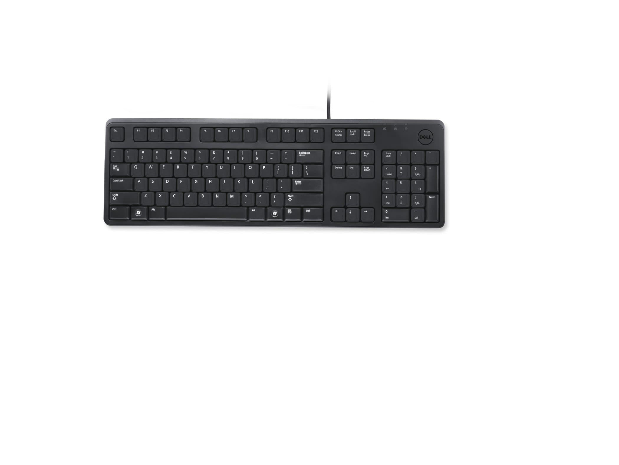 Dell KB212-B QuietKey - Keyboard - USB - black