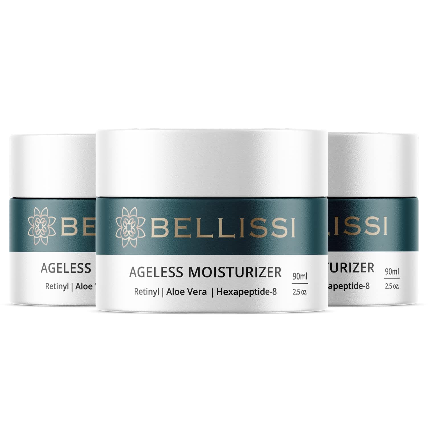 Bellissi Ageless Moisturizer Cream 2.5 oz. (3 Pack)