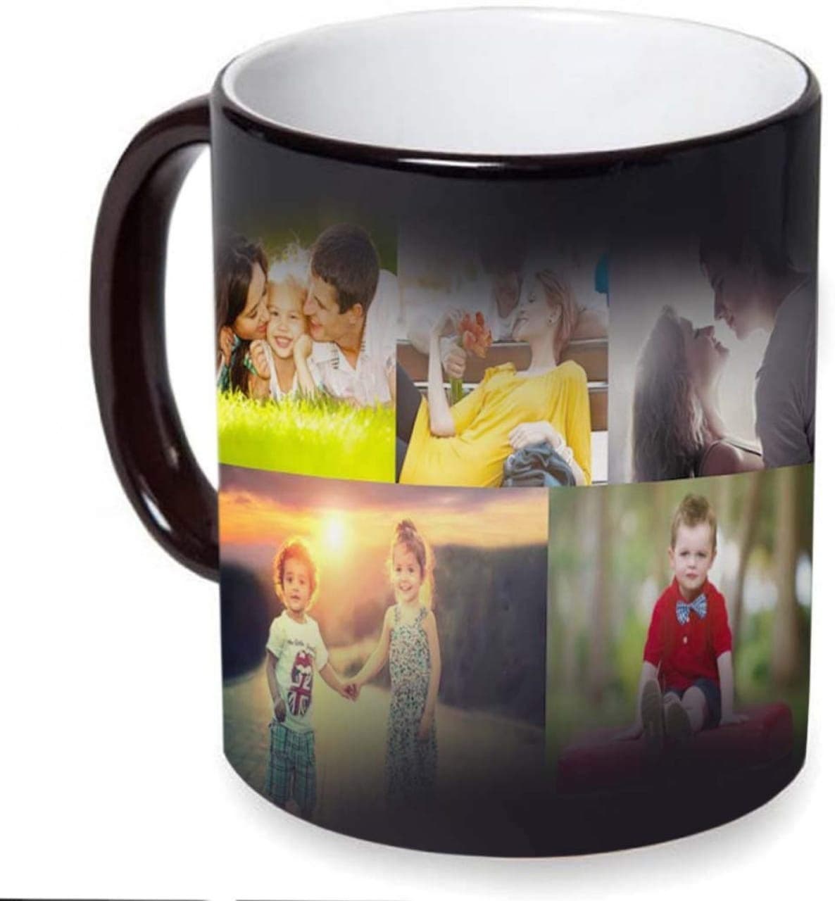 Agarwal Printers Personalized/Customized Message and Photo on Magic Blue Mug - Design 5