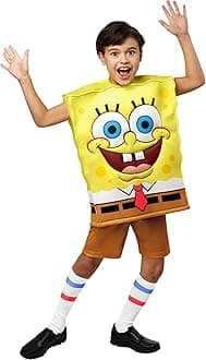 Rubie's Official Nickelodeon Spongebob Squarepants Child Tabard, Kids Fancy Dress