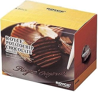 ROYCE' Potatochip Chocolate "Original" - |Chocolate Coated Crispy Potato Chips | Gourmet Snack for Gifting & Indulging | Japanese Potato Chip Chocolate from Hokkaido (7 Servings per Container)