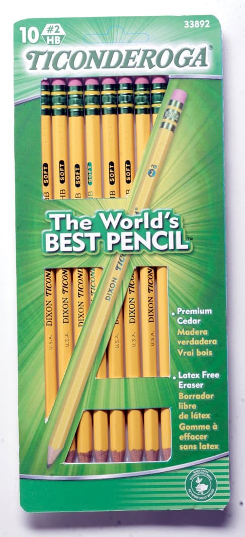 33892 Yellow No. 2 Pencils 10 Count