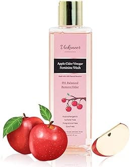 Vickoneer Intimate Yoni Wash for Women Feminine Wash, Vaginal Wash with Apple Cider Vinegar, pH Balance for Women Vaginial Deodorants, Daily Cleansing Wash, Fresh and Gentle on Skin, 250ml/8.5 fl oz