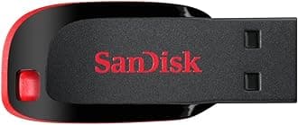 SanDisk 128GB Cruzer Blade USB 2.0 Flash Drive