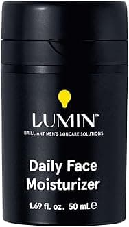Lumin - Daily Face Moisturizer for Men - Mens Face Lotion, Men's Skin Care, Ideal for normal & combination skin, 50ml, 1-Pack