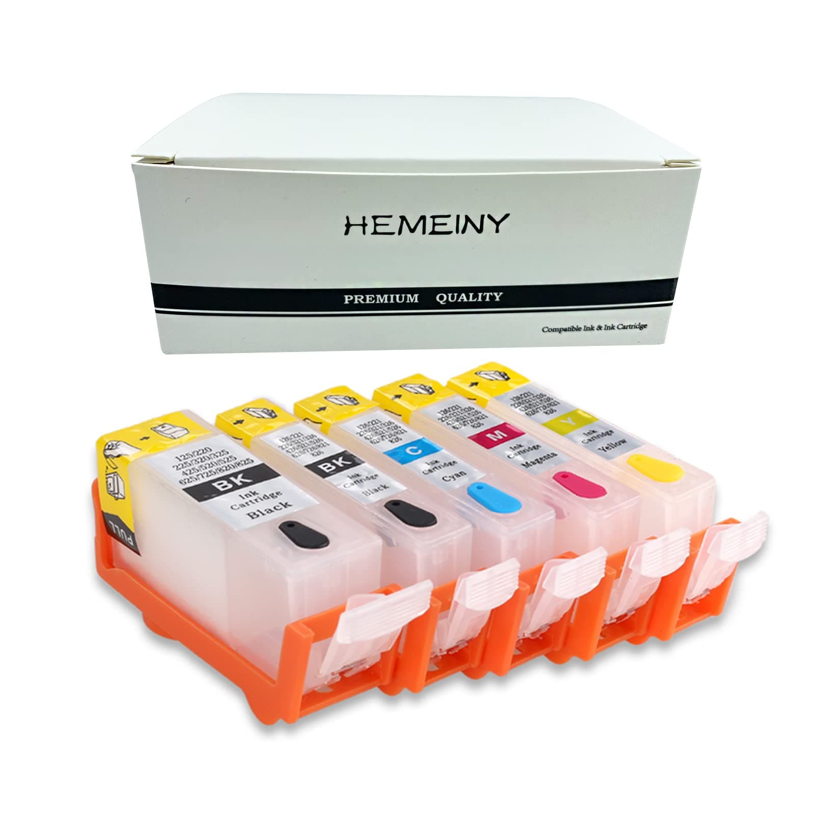 PGI-225 CLI-226 Empty Refillable Ink Cartridge iP4820 MG5220 MG5120 MG5320 IP4920 MX892 IX6520 Printer 5pcs