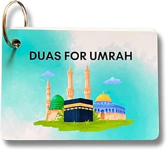 Umrah Dua Cards, Step by Step Guide Umrah Duas, Umrah Gift, Umrah Prayers and Supplications, Umrah Flash Cards
