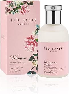 Woman Pink Eau de Toilette Floral Green & Fruity Perfume for Women with Peach, Bergamot, Apple, Tangerine Musk & Vanilla,Gift Idea, 3.38 fl oz / 100ml