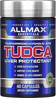 ALLMAX TUDCA+ - 60 Capsules - Liver & Gut Health - Gluten Free & Non-GMO - 60 Servings