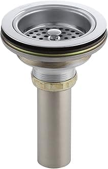 K-8801-CP Duostrainer Sink Strainer, Polished Chrome