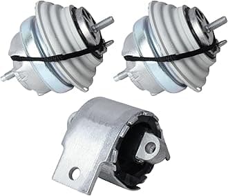 3Pcs Transmission Mount & Engine Motor Mounts Kit for Jaguar XF X250 3.0L 2009-2015, for Jaguar XJ X351 5.0L 2010 2011 2012 20 13 2014 2015 2016 2017 2018, Replaces C2D16622 C2D38505 C2P17845