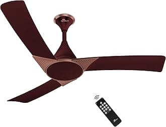 - RR Signature Raptor 1200mm BLDC Designer Ceiling Fan | 350 RPM, 32W Low Power | 60% Energy Saving | Reverse Rotation | 4 Smart Modes | High Airflow | Low Noise | 2-Year Warranty [ALE BROWN]