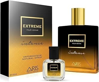 Extreme Intense Eau de Parfum for Men – Long-Lasting Woody Citrus Fragrance – 100ml Cologne Spray for Daily or Evening Wear – Comes with Extra 15ml Sample (Random Scent Included)