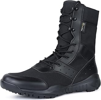 Tactical Boots for Men Lightweight Military Combat Boots Waterproof Comfortable for Work & Security