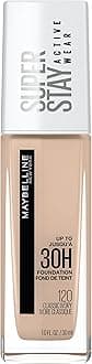 Maybelline New York Natural Finish Liquid All Skin Type Classic Ivory: Super Stay Full Coverage Foundation, Classic Ivory, 1 fl. oz