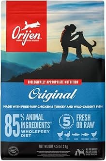ORIJEN Grain Free High Protein Dry Dog Food Original Recipe 4.5lb Bag