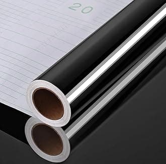 Vinyl Car Wrap Sheet Roll Film Sticker Decal Waterproof Car Styling Wrap Auto Vehicle Accessories (12" x 88 Inches, Black Glossy Wrap)